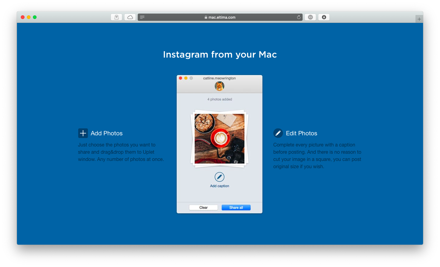 download instagram for mac